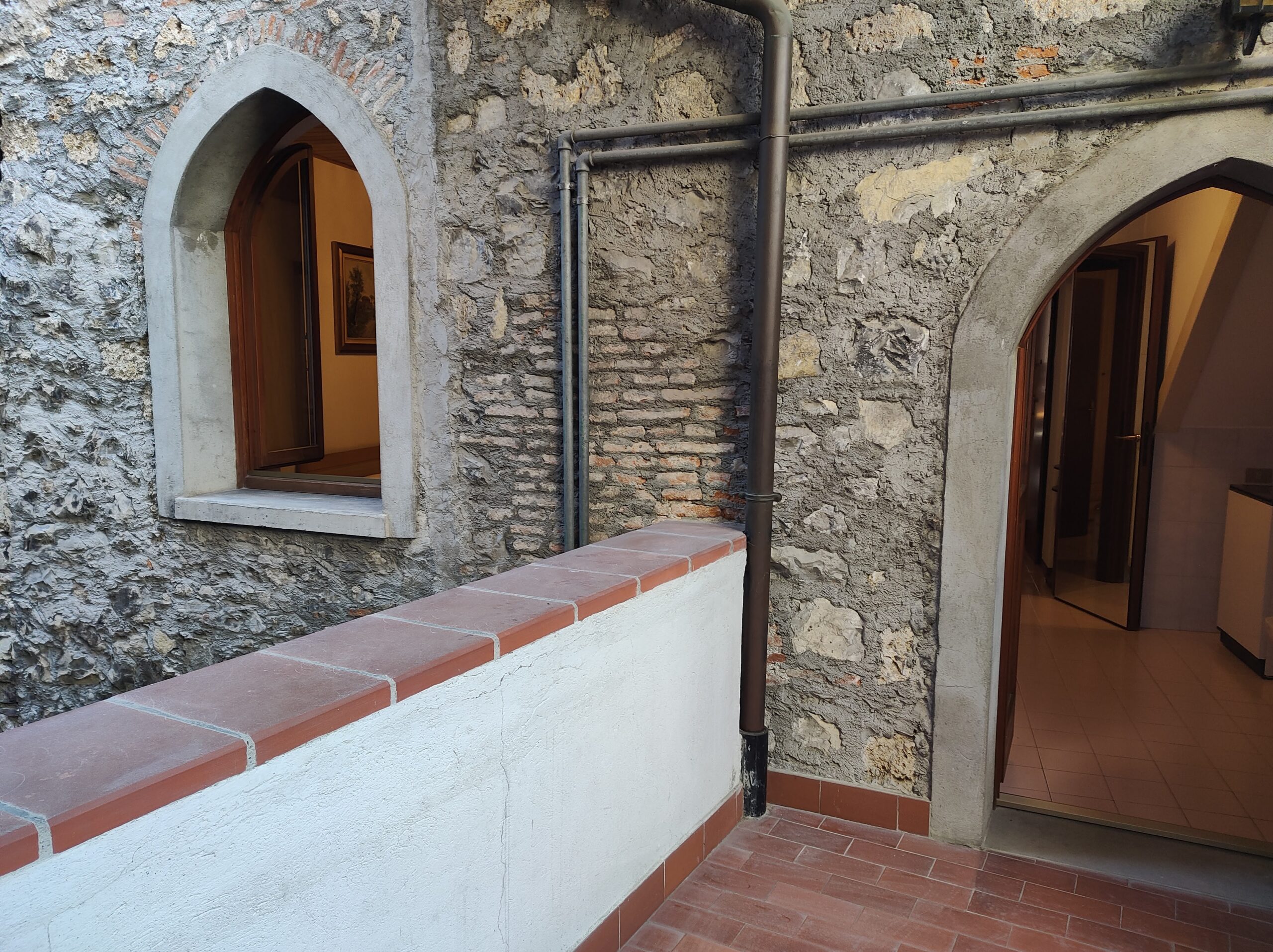 View from the outdoor balcony of La Porta Sul Lago apartment